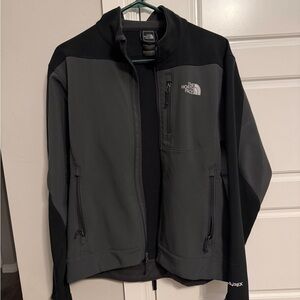 The North Face Men's Charcoal & Black Apex Performance Jacket